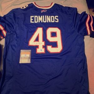 Tremaine edmonds signed with dave and Adams coa